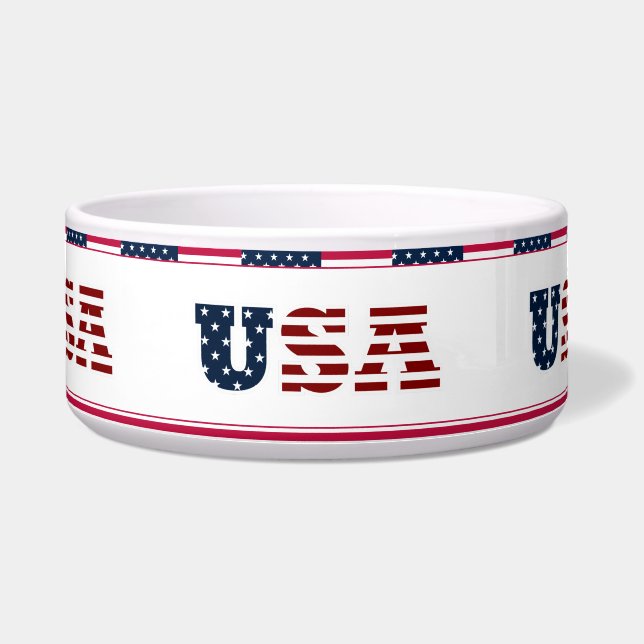 Écuelle USA Pet Bowl (Devant)
