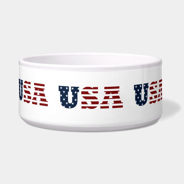 Écuelle USA Pet Bowl (Devant)