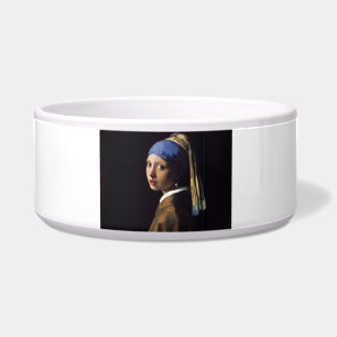 Écuelle Vermeer Girl Pearl Élevant Masterpiece Peinture