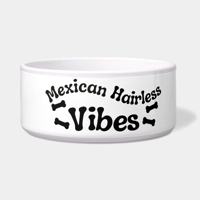 Écuelle Vibes mexicaines sans cheveux en céramique Bowl ch (Gauche)