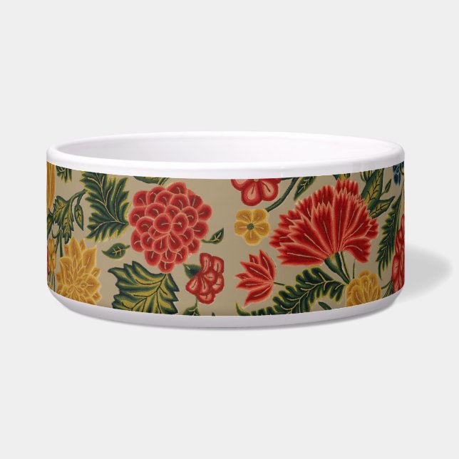 Écuelle Vintage Floral Garden Artwork (Devant)