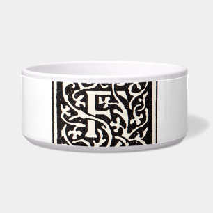 Écuelle Vintage Monogram F Art Nouveau Letter