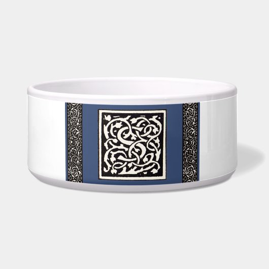 Écuelle Vintage Monogram S Art Nouveau Letter (Devant)