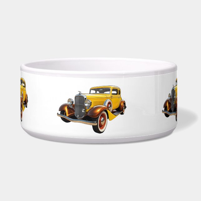 Écuelle Voiture Classique Cool Moderne (Devant)