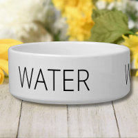 Water Custom Simple Text Pet