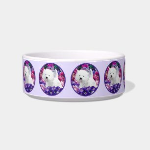 Écuelle West Highland White Terrier Peinture Chien Art
