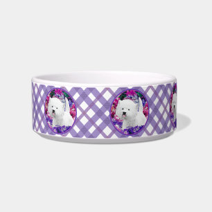 Écuelle West Highland White Terrier Peinture Dog Art