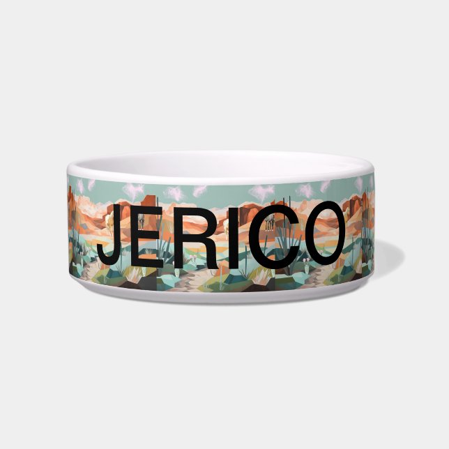 Écuelle Western Design Pet Food Bowl (Devant)