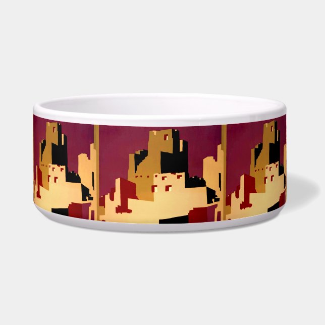 Écuelle Western Southwest Pueblo WPA National (Devant)