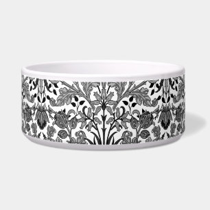 Écuelle William Morris Hyacinth Imprimer, noir, blanc et g