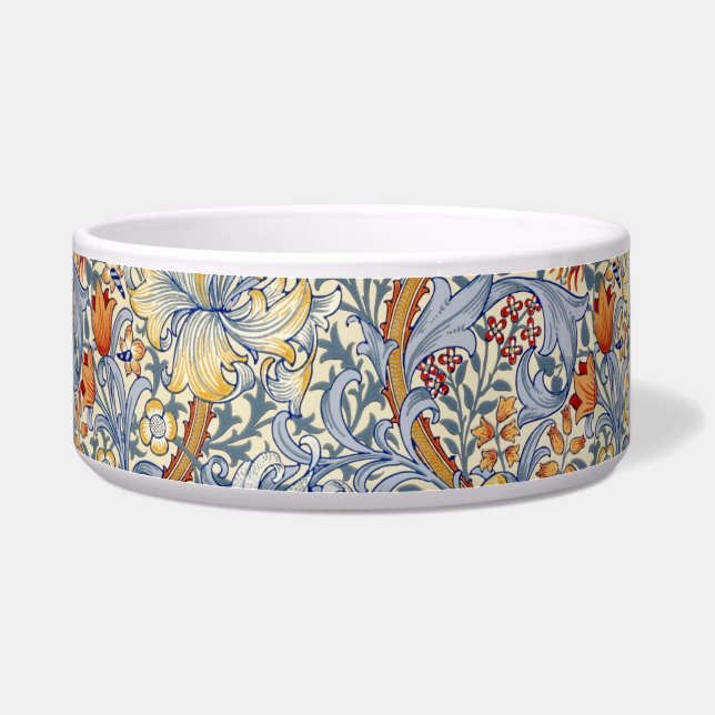 Écuelle William Morris Lys d'or botanique victorien (Droite)