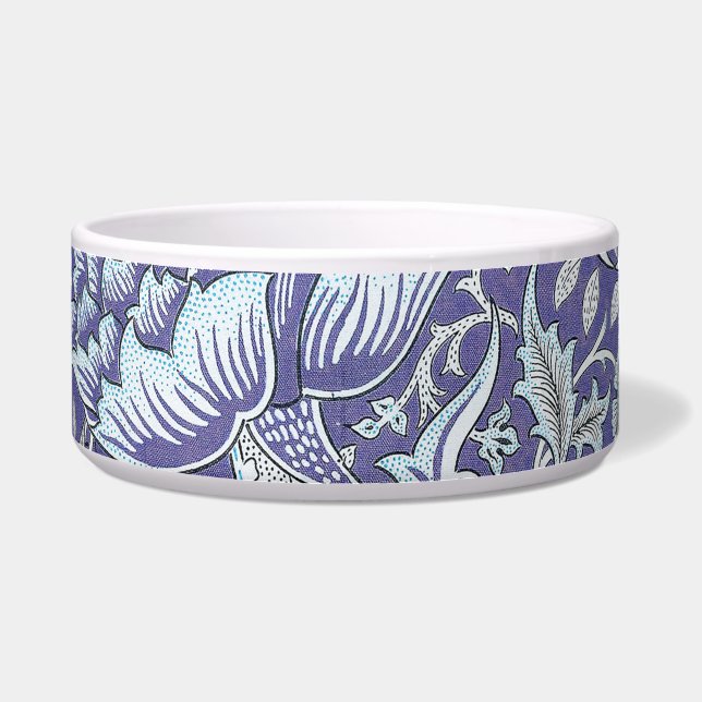 Écuelle William Morris Windrush Motif Bleu Floral (Devant)