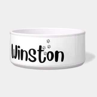 Écuelle Winston - Chiens et chats bol personnalisé