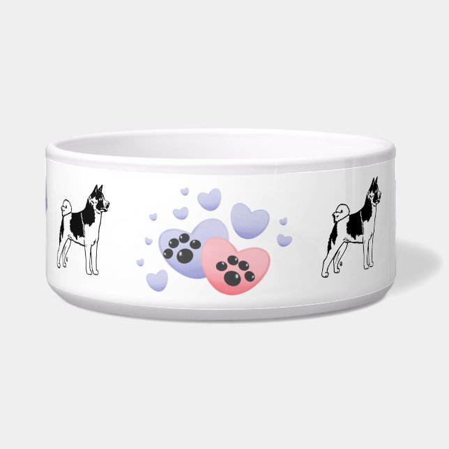 Écuelle Woof Woof Akitas (Devant)
