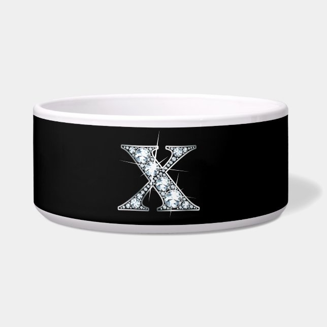 Écuelle X "Diamond Bling" Pet Bowl (Devant)