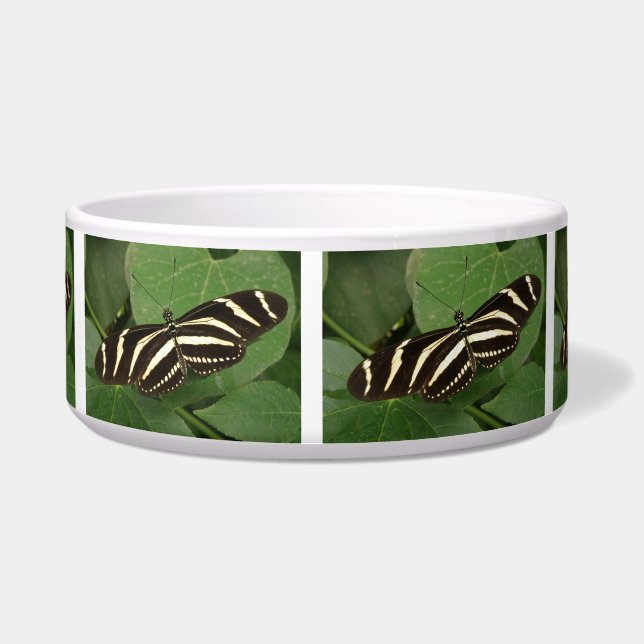 Écuelle Zebra Longwing Papillon Bowl Chien (Devant)