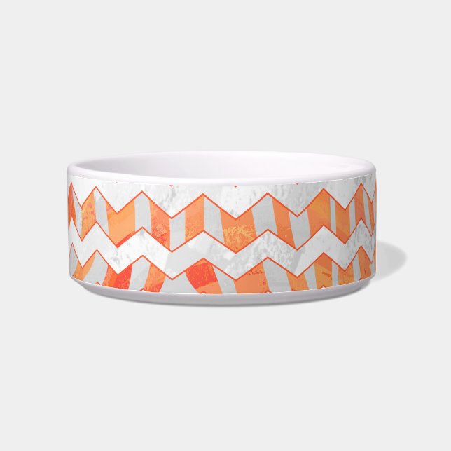 Écuelle Zebra Orange and White Print (Droite)