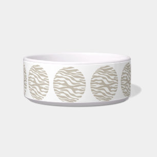 Écuelle Zebra Print Pois Cat Bowl