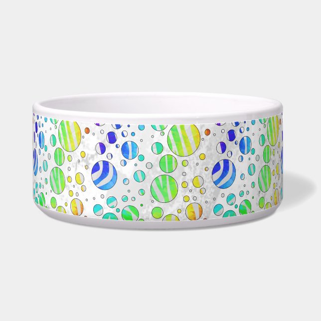 Écuelle Zebra Rainbow et White Print (Droite)