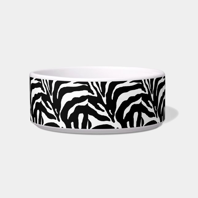 Écuelle Zebra Stripe Poster de animal (Devant)