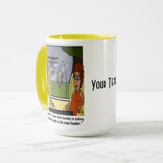 Écureuil 15 oz de Mug combo (Devant gauche)