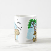 Écureuil Arbre Hugger Mug (Centre)