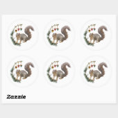 Écureuil avec Stickers Swag Acorn (Feuille)