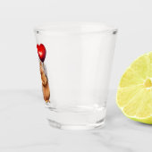 Écureuil avec verre de tir cardiaque (Droite)