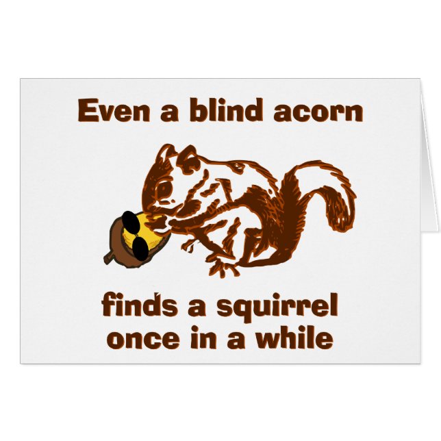 Écureuil aveugle (Devant horizontal)