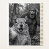 Écureuil Bigfoot Selfie Surpris (Dos)