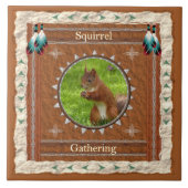 Écureuil - Collecte de carreaux en céramique (Devant)