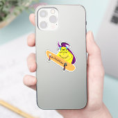 Écureuil coquin #944 Autocollant de patinage de no (Téléphone)