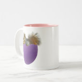 Écureuil dans la tasse de coquille d'oeuf (Devant gauche)