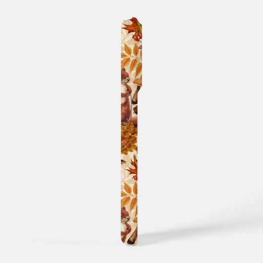 Écureuil d'automne sur blanc (Côté droit)