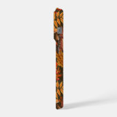 Écureuil d'automne sur brun foncé (Côté gauche)