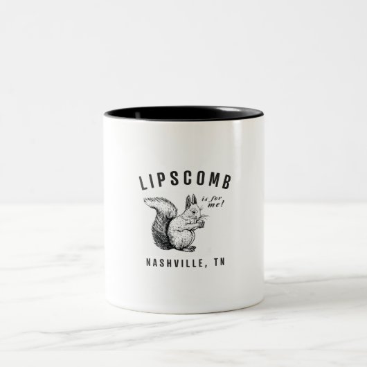 Écureuil de Lipscomb Coffee Mug (Centre)