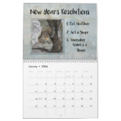 Écureuil drôle Juste Calendrier Nutz clair (Jan 2026)