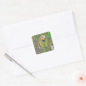 Écureuil drôle mignon étant ébloui sur un Sticker  (Enveloppe)