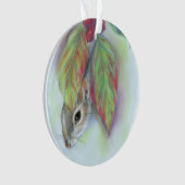 Écureuil gris en Feuilles Dogwood Personnalisé (devant)