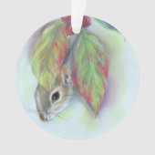 Écureuil gris en Feuilles Dogwood Personnalisé (devant)