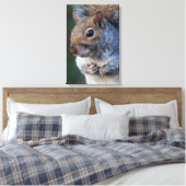 Écureuil gris sur toile imprimée (Insitu(Chambre))