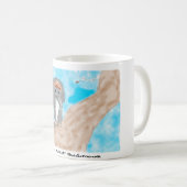 "Écureuil McNut" tasse de 11 onces (Devant droit)