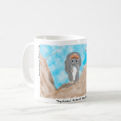 "Écureuil McNut" tasse de 11 onces (Devant gauche)