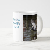 Écureuil pélican Floride Faune Rocks Mug (Devant droit)