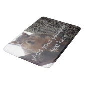 Écureuil regardant votre tapis de bain (Angle)