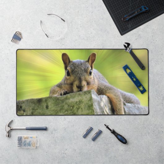 Écureuil relaxant (Poste de travail)