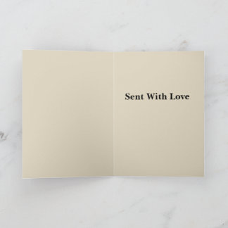 Écureuil rétro avec carte de vœux colis cadeau