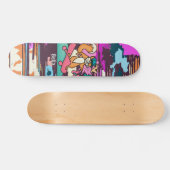 Écureuil rétro de rue sur skateboard | Drôle (Horz)