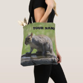 Écureuil soif avec votre nom Sac fourre-tout (De près)