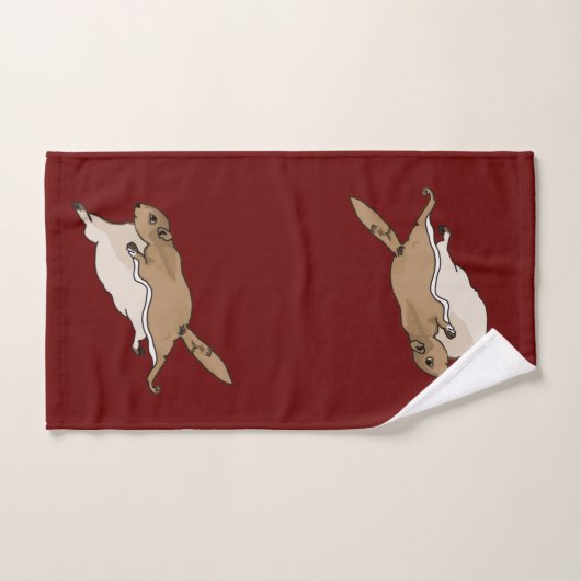 Écureuil volant (Serviette à main)